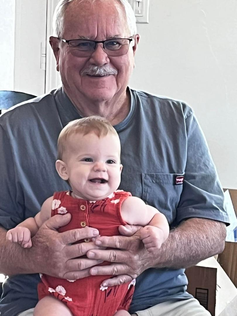 My first Great Grand Daughter, Brenna. Just a happy kid. I’ve never seen her cry. I cry thinking about her.