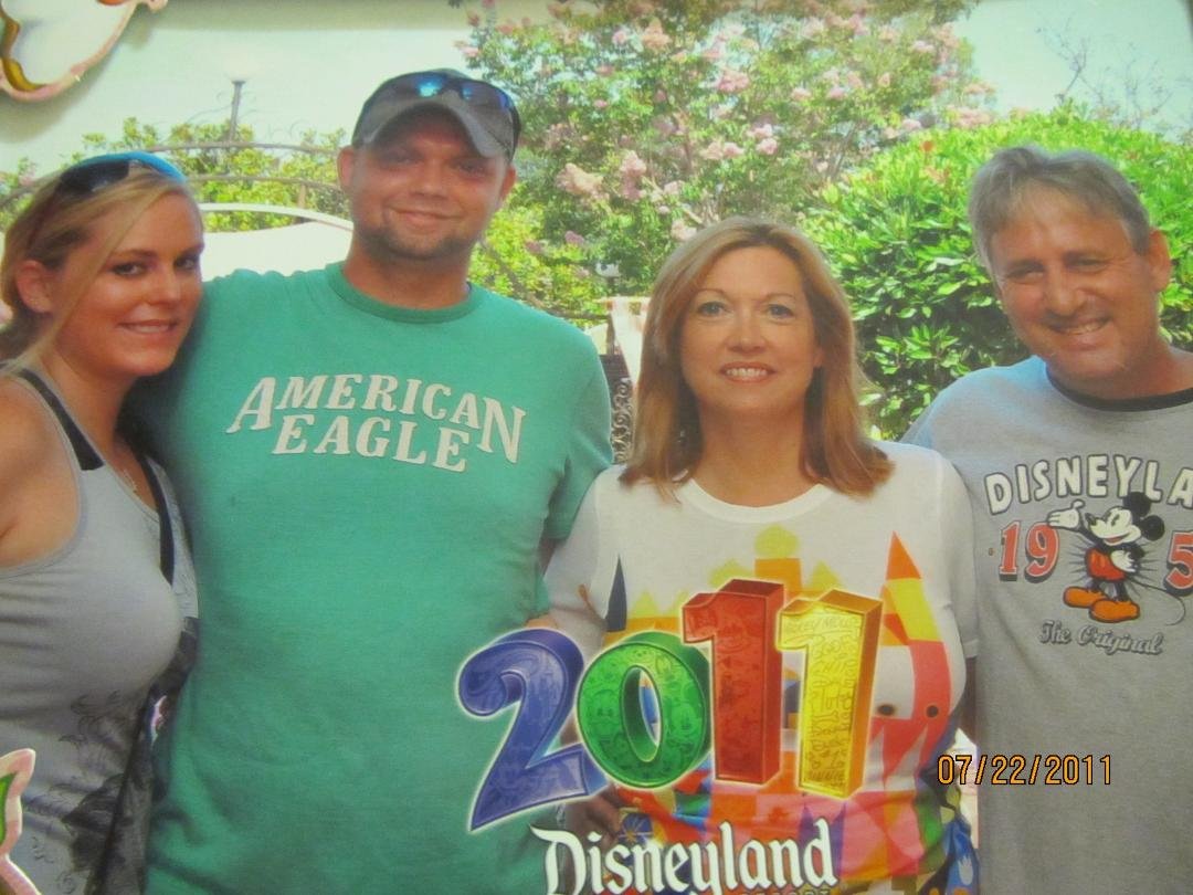 Disneyland with Mike, James Brademeyer and Annie Orton