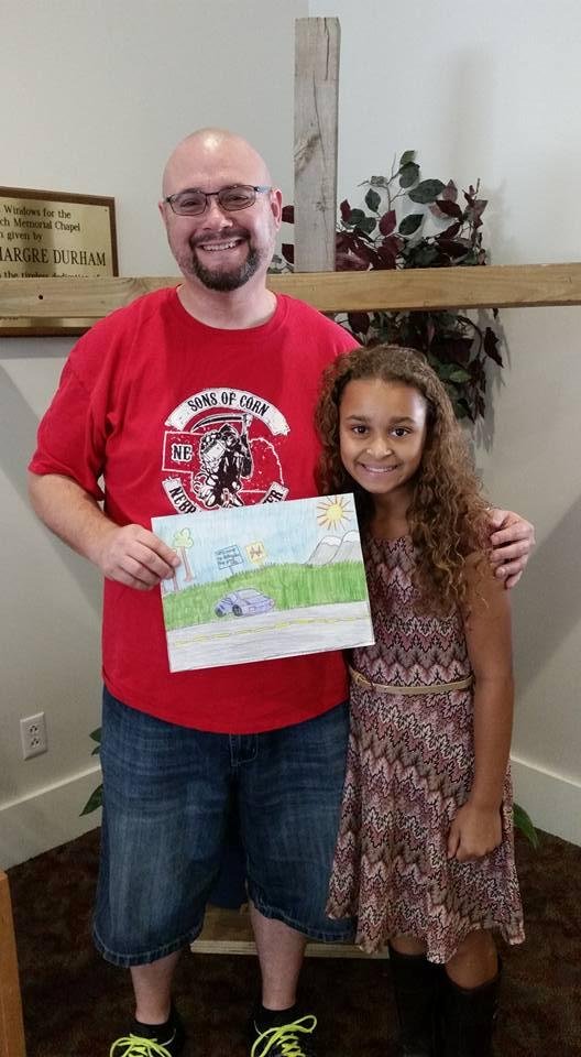 Picture Jayda drew for Curt Johnson