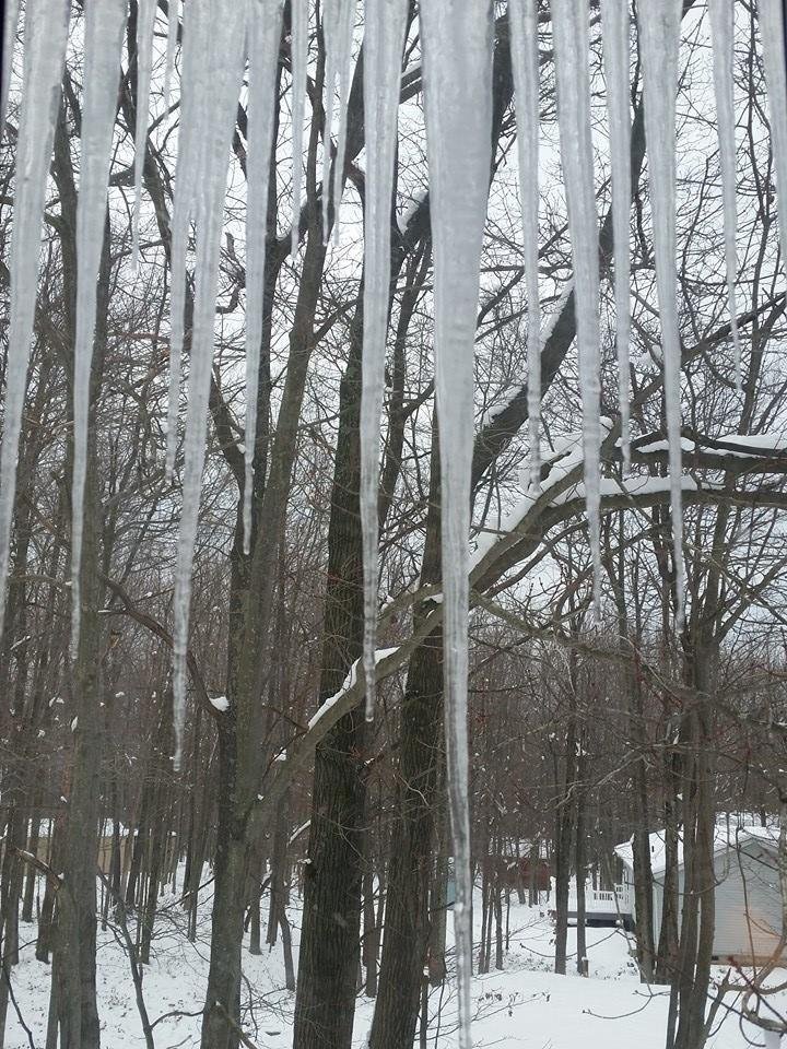 The Beautiful Poconos. It's winter up here.