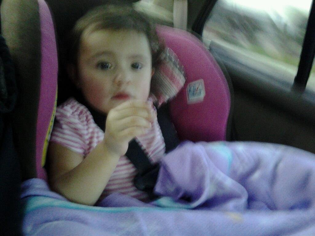 My baby girl not feeling good .