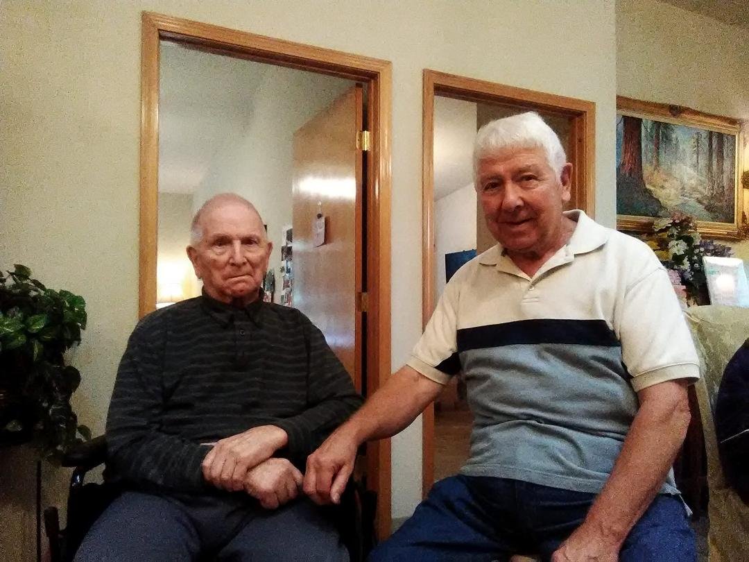 Grandpa and his brother, Bob.