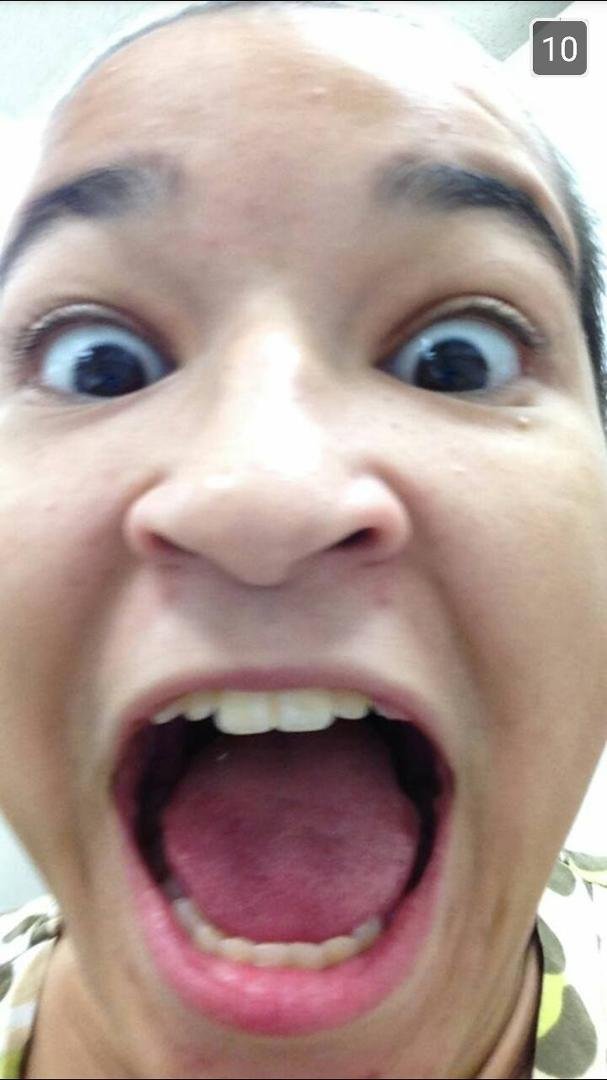 Apparently Alexanderya was bored at work last night, I woke up to this snap chat this morning lol