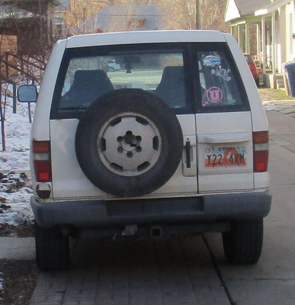 Please don't park on the street. Sego Ave is far too narrow for people to park on it. And yes, the fake-brick is part of the street. If you need to stop there temporarily, please put your hazard lights on. It certainly isn'