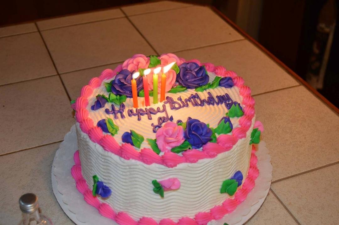 Lisa's birthday cake.