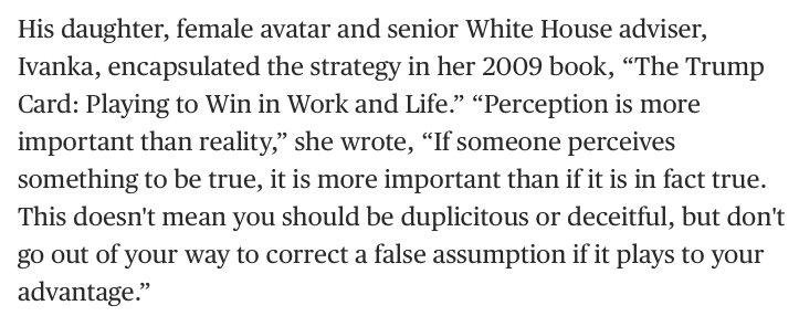 This gives you an insight into how the Trump family operates.