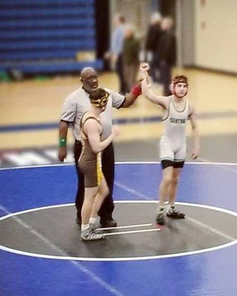 Jayson gets another win over Carmel Catholic. Jay went 3-0 on Saturday!