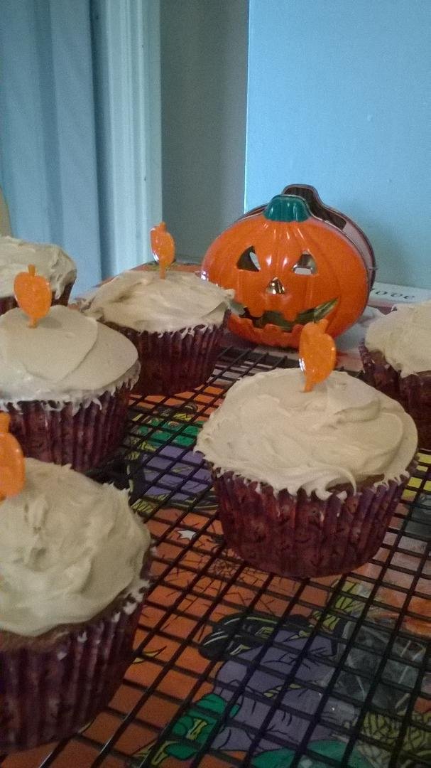 Apple Cider cupcakes!