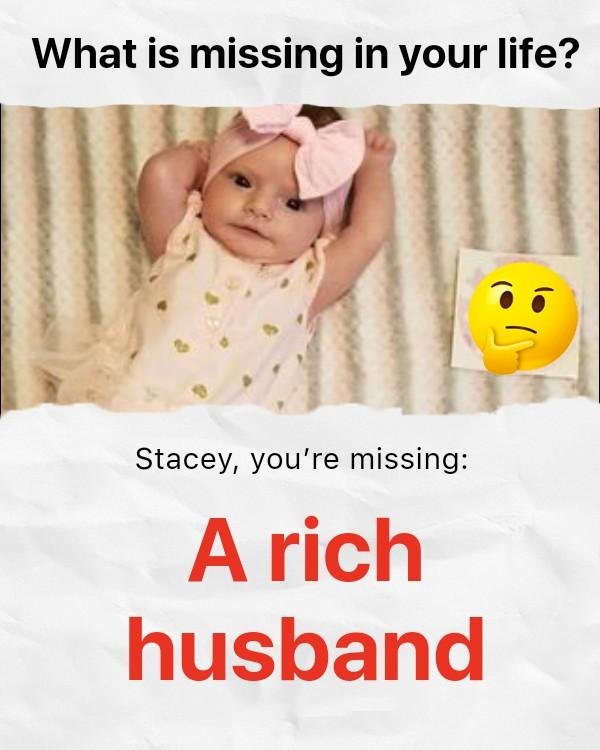I've got my husbands love. 100%. N we both work so as long as our Bill's r paid n we can help our kids n grandbabies were perfectly happy just being middle class.