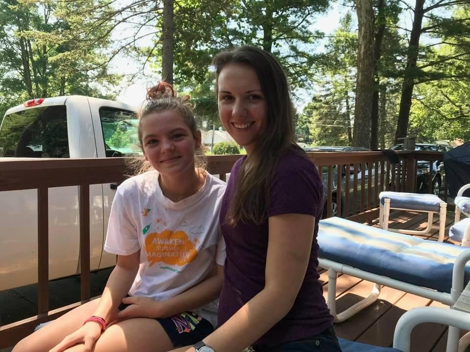 My Most Favorite youngest & Oldest Girls!😍😉😘