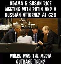 I don't remember the media in an uproar over this. I think we need a 2 1/2 year investigation into Obama's Russian Collusion. As soon as it's finished, we should release the results of his and Trumps at the same time. Yo