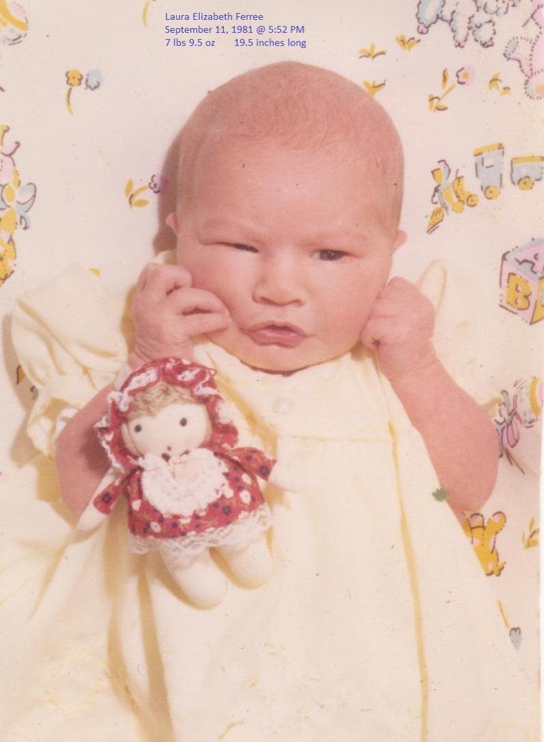 Happy Birthday Laura. I hope you have a wonderful day.
I love you
Dad