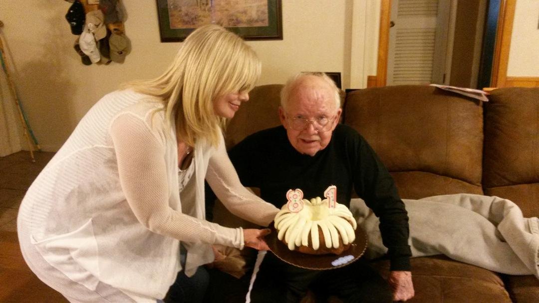Happy 81st birthday to my father in law Bud....we love you. ..