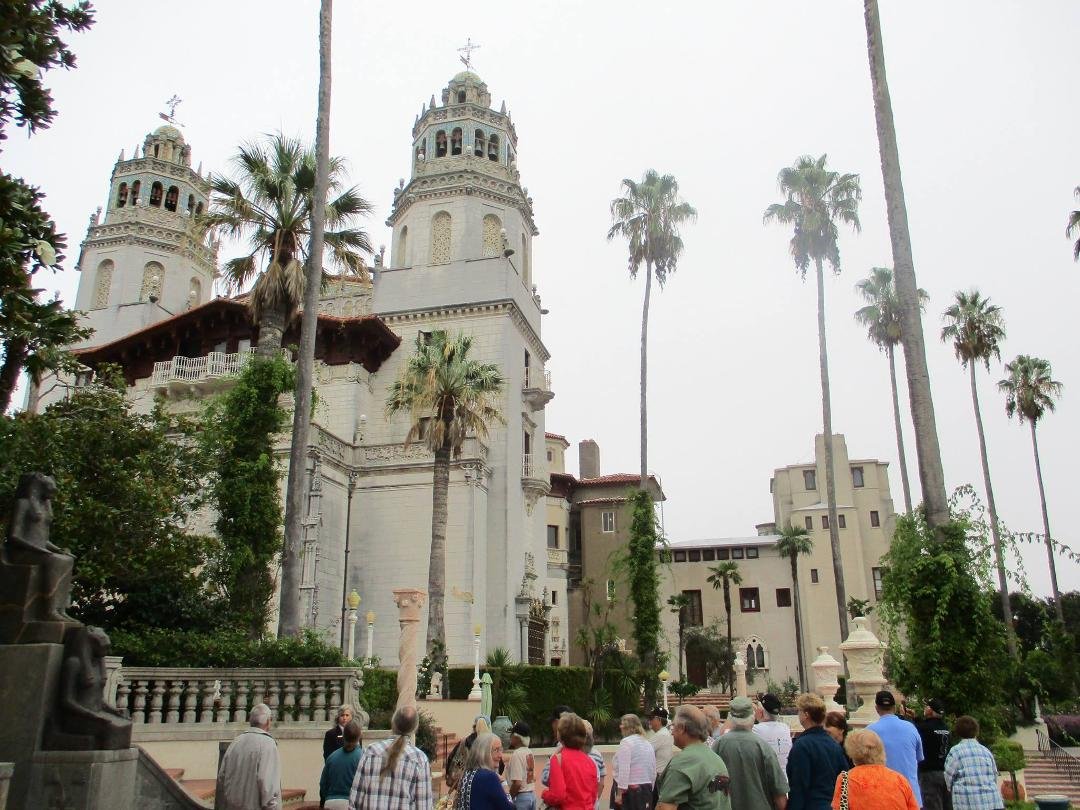 Hearst Castle.