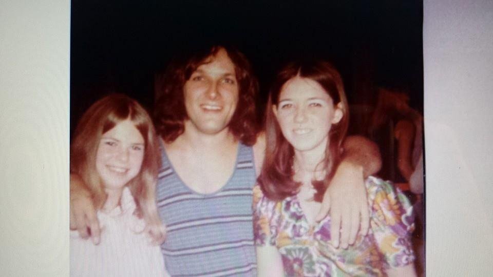 Geri Dick and Sharon at Mt Holly 1970 with the Frost