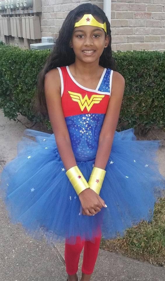 LOOK At My Sweetheart For Super Hero Day.She Looks So Pretty.GrandMa So Proud