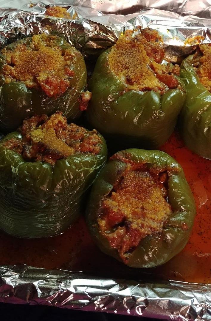 This was dinner made with my Italian mother's recipe. So good!