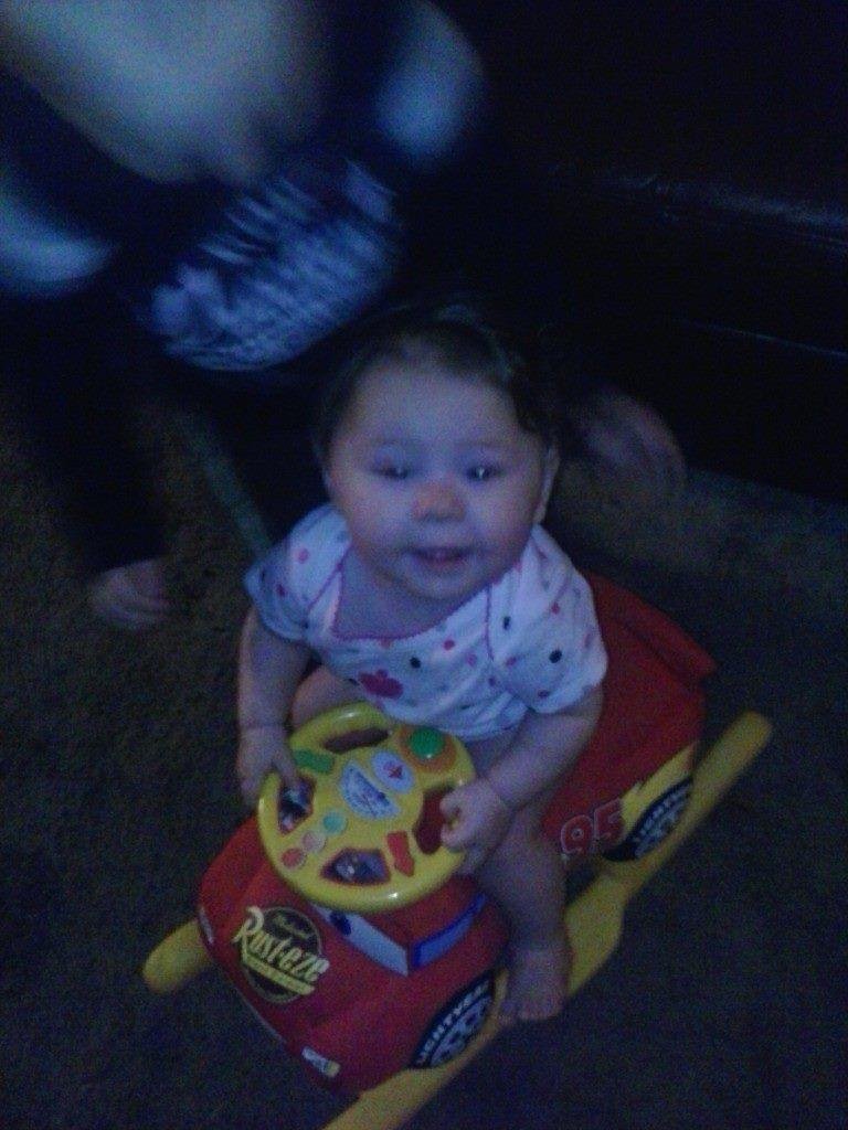 Daddys race car driver