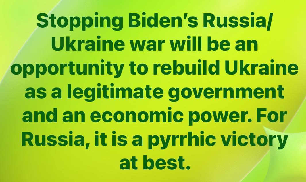 Biden should have, and definitely could have done more to help Ukraine. Forever blood on Biden’s and Putin’s hands. Corruption kills innocents.