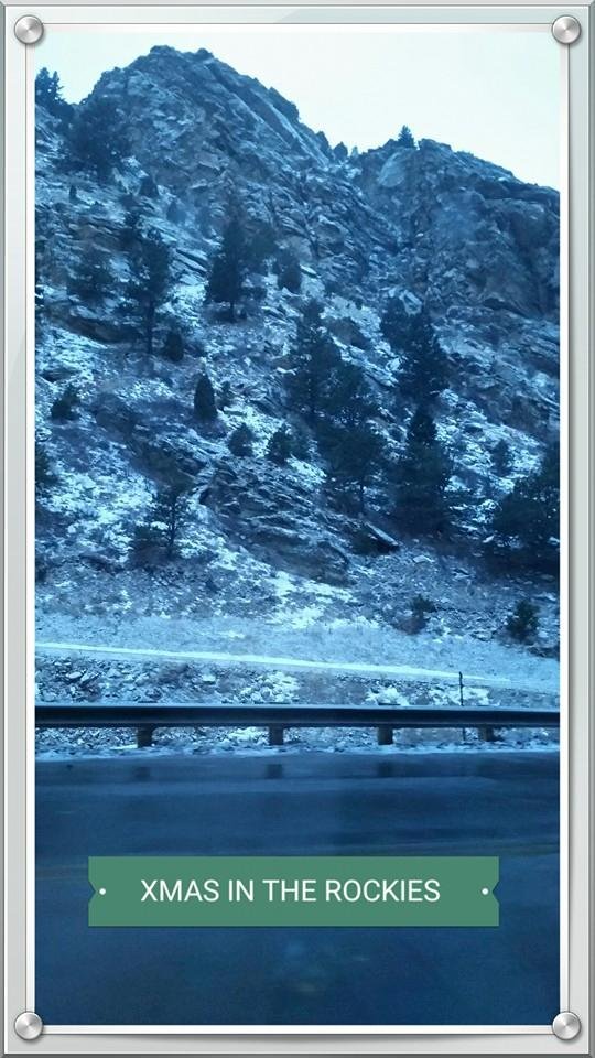 Where oh where has the snow gone?  Even the Rockies at 8,000.

It is my hope that every family has had a blessed holiday season.