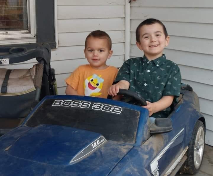 My daughter Abigail Carpenter took this very nice shot of two of my boys.