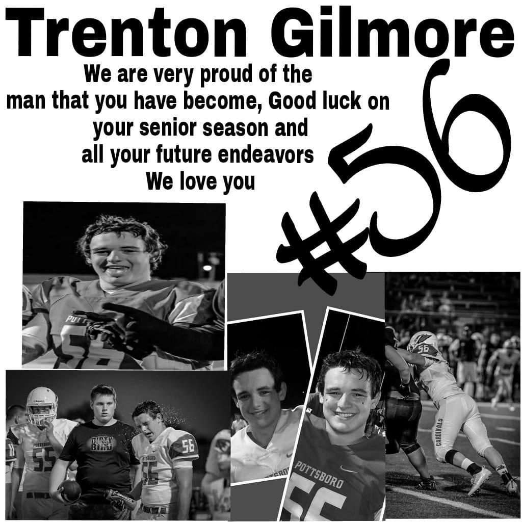 Really starting to sink in that this is his final year in high school, here is a little preview of his football program ad