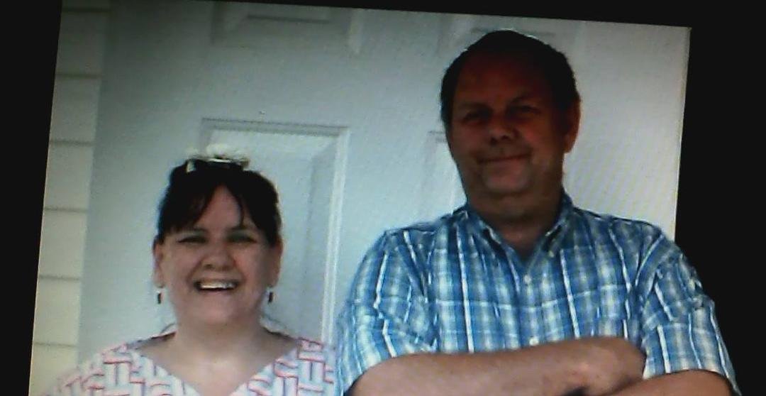 R A R E picture of siblings , Pauline riddle and Paul burleson