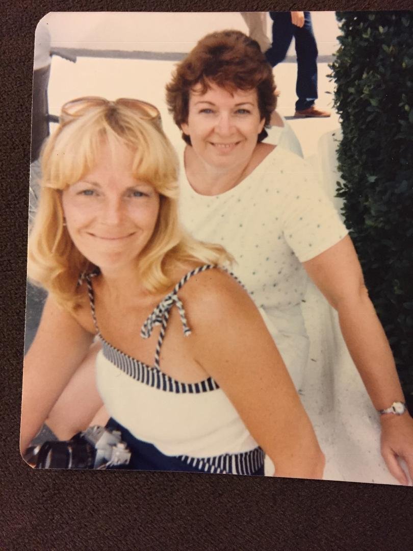 My sisters, Ellen and Mary Anne...taken in 1982 at Disney World..miss them..