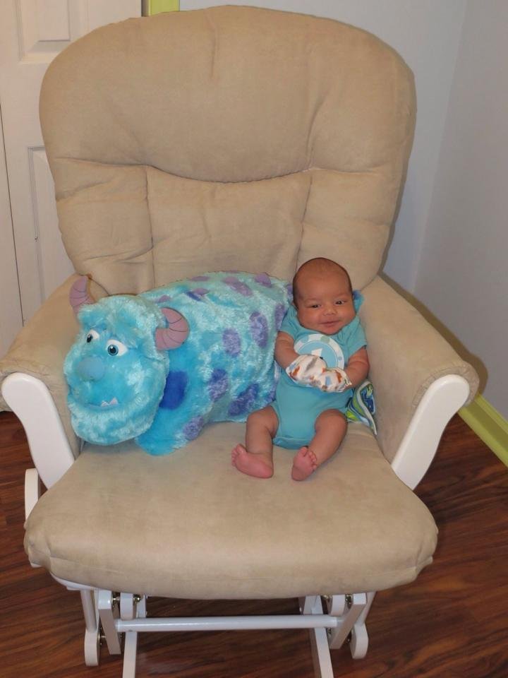 Our Sam is a month old:-)