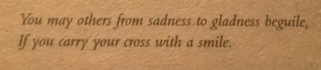 Just a thought from this morning's devotion