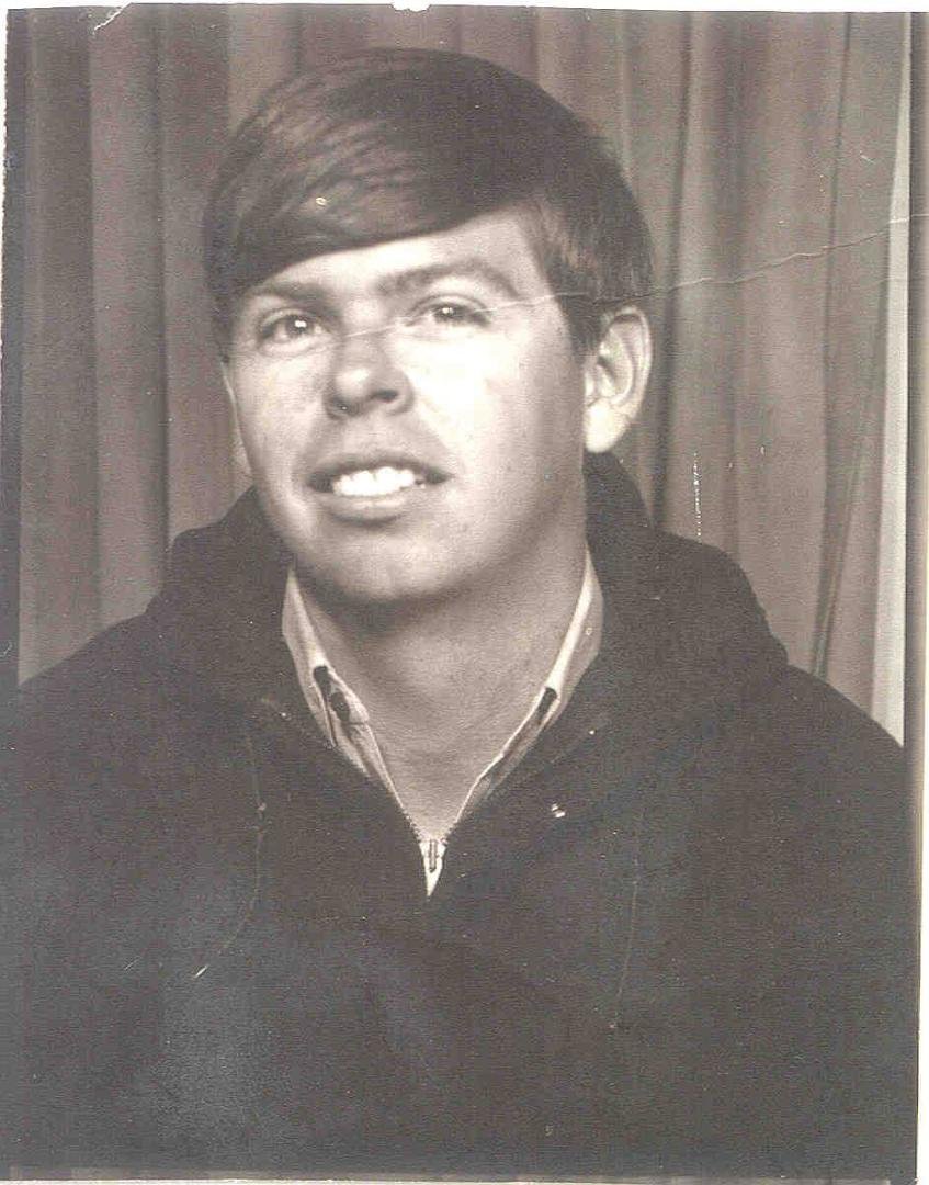 Lynn in college at Valdosta State - 1967
