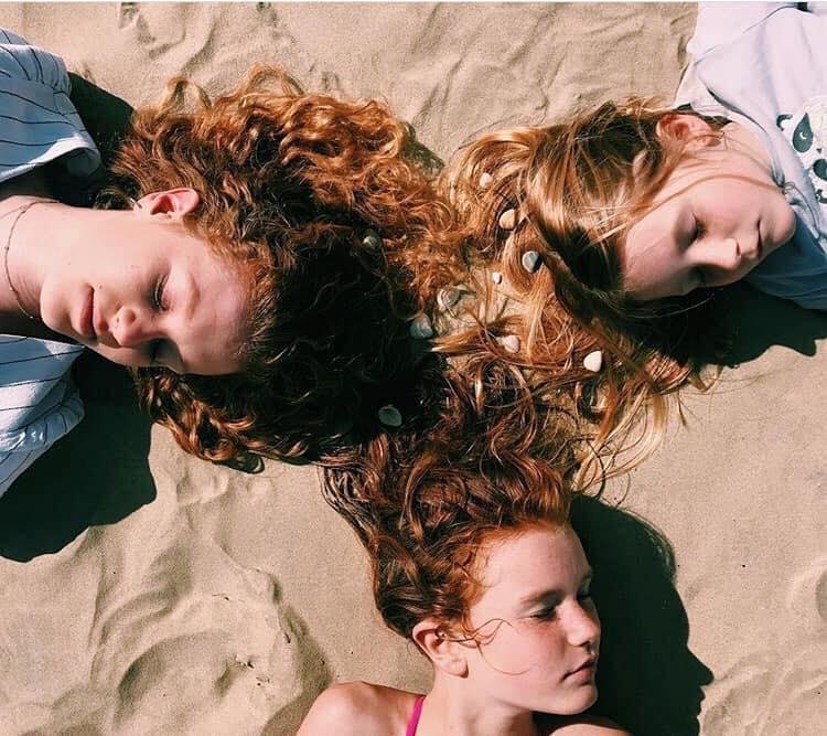 My beautiful granddaughters at the beach.
