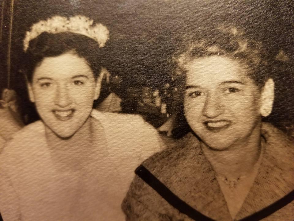 Mom with her mom, Grace.