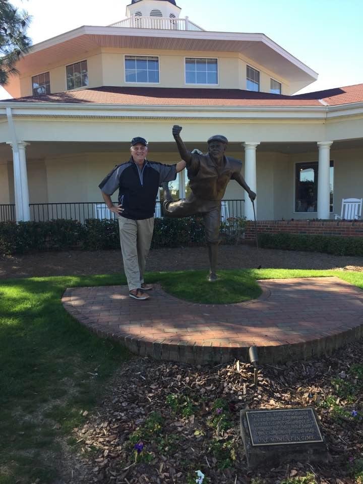 Challenging day of golf on Pinehurst #2.