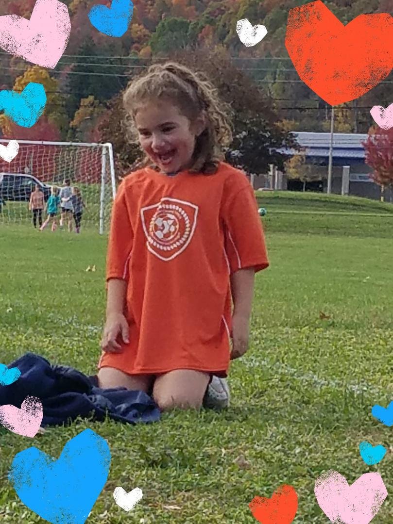 Her last soccer game this year!
⚽️🥉