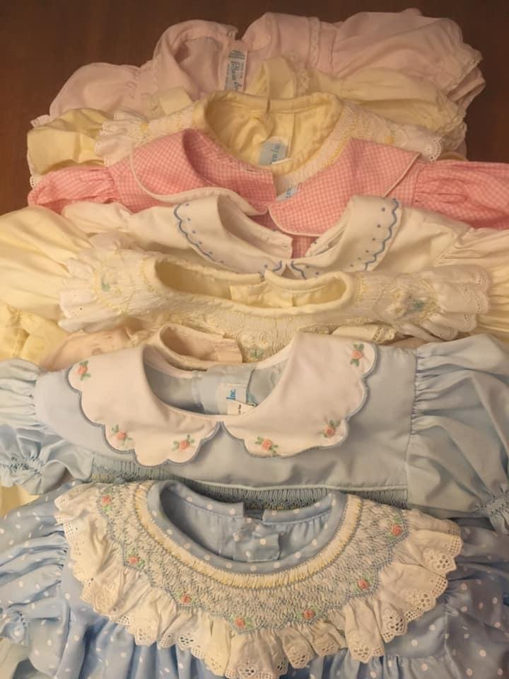 😩 That sad moment you realize you are not going to have any more granddaughters so you relinquish the Feltman Brothers and House of Hatten dresses. These will be at a new upscale resale shop in Circle Plaza. Next door to