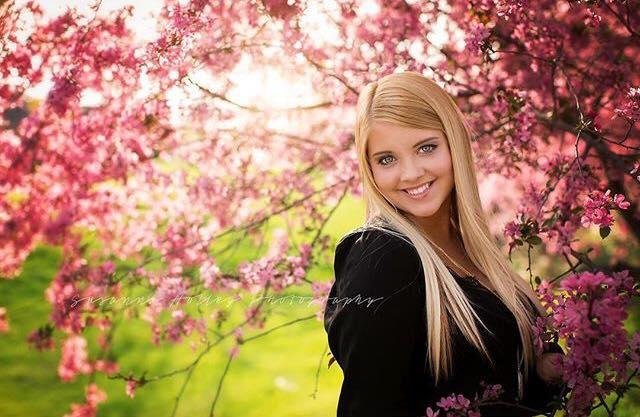 My daughter's senior picture turned out good she graduated in January early proud of you sweetie