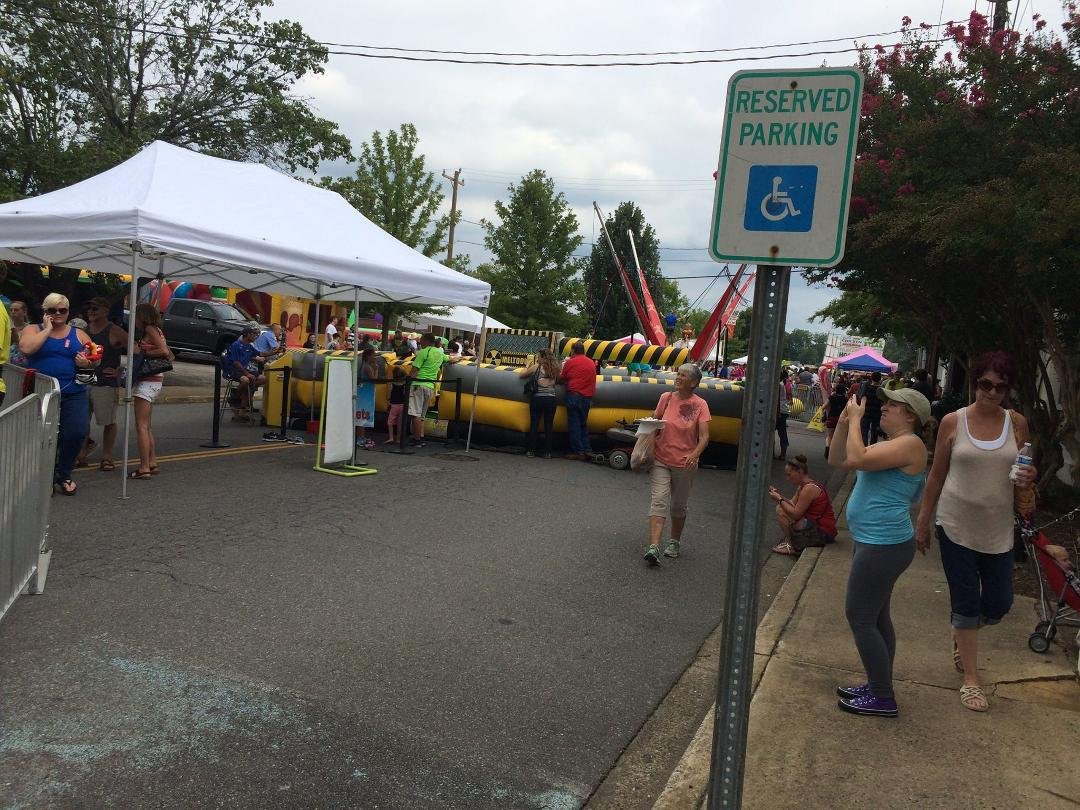 More Kiddie Attractions at the York County Summerfest today.