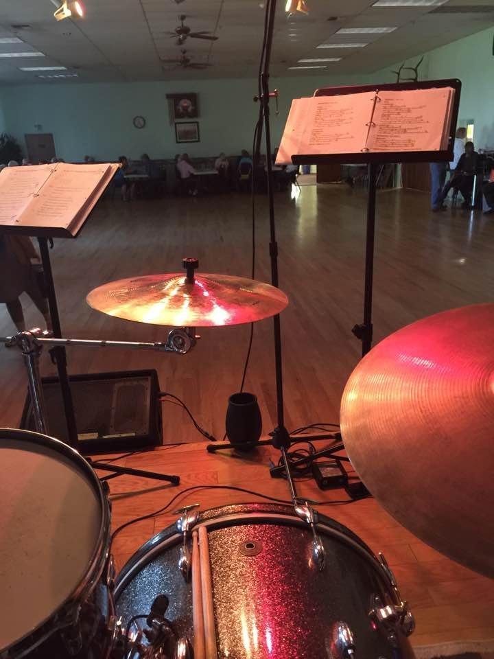 My office tonight at the Sequim Elks with the Soul Posse! Great players!