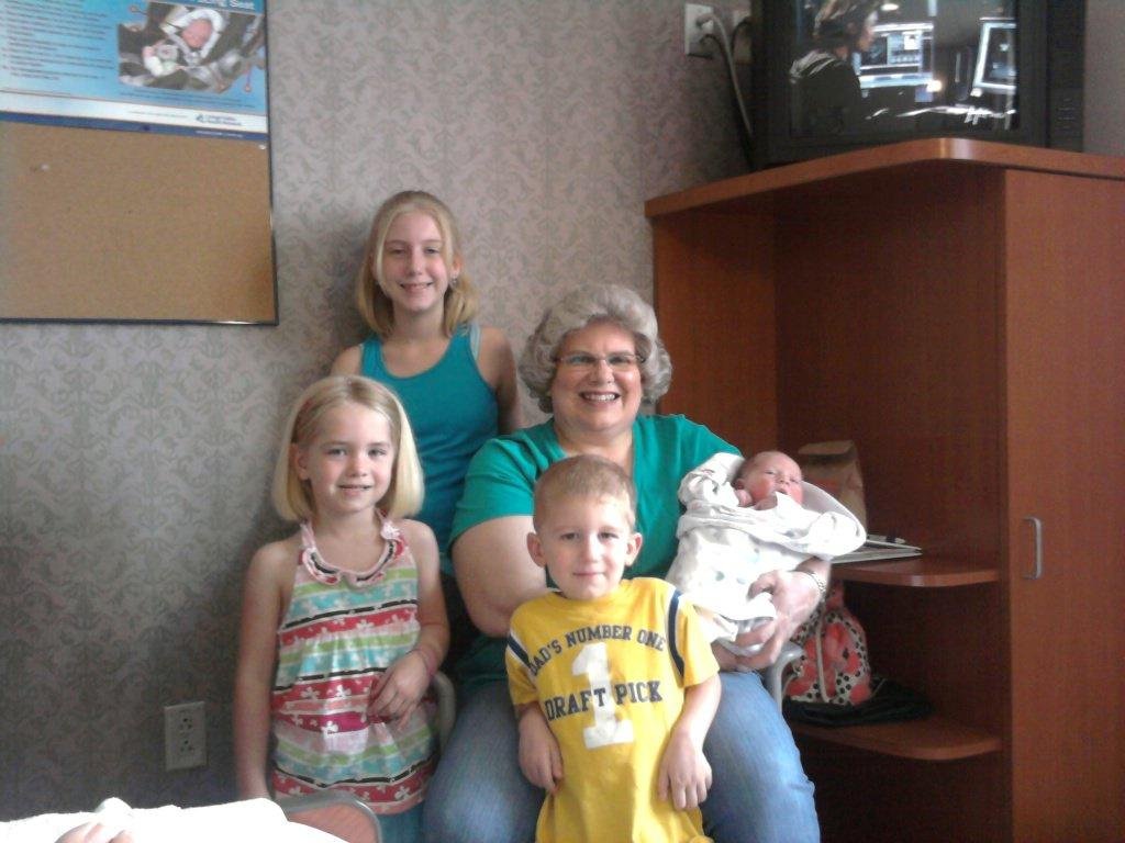 Granny and all the grandkids