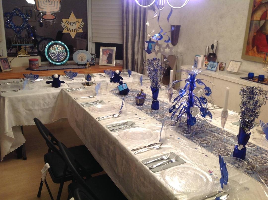 Chanukah at the Binders. :)