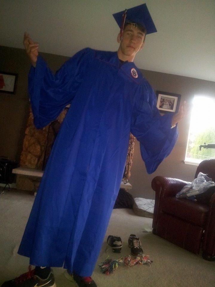 Almost there, grad to be Tanner Beard