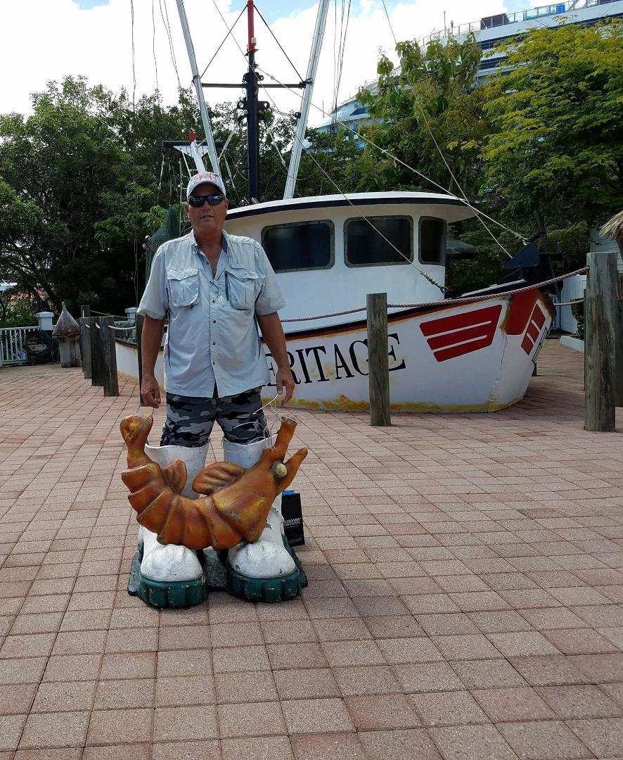 Went shrimping yesterday and only caught one shrimp