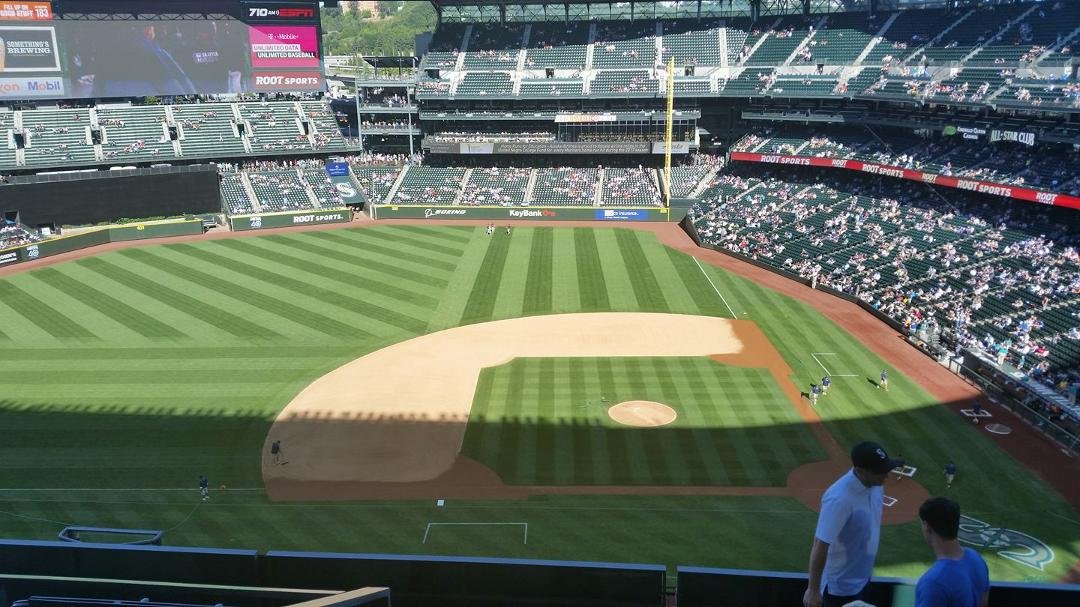 Great seats at the Mariner and Yankee game the best son ever Peter Giusto beginning to resemble more thank you April great tickets great seats
