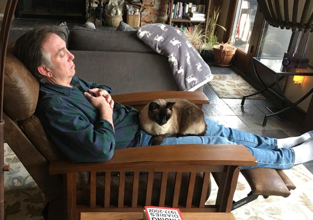 Happy birthday to the "Genghsta of Love"! Susie Fitzgerald and I are so grateful to have you in our lives, Genghis.