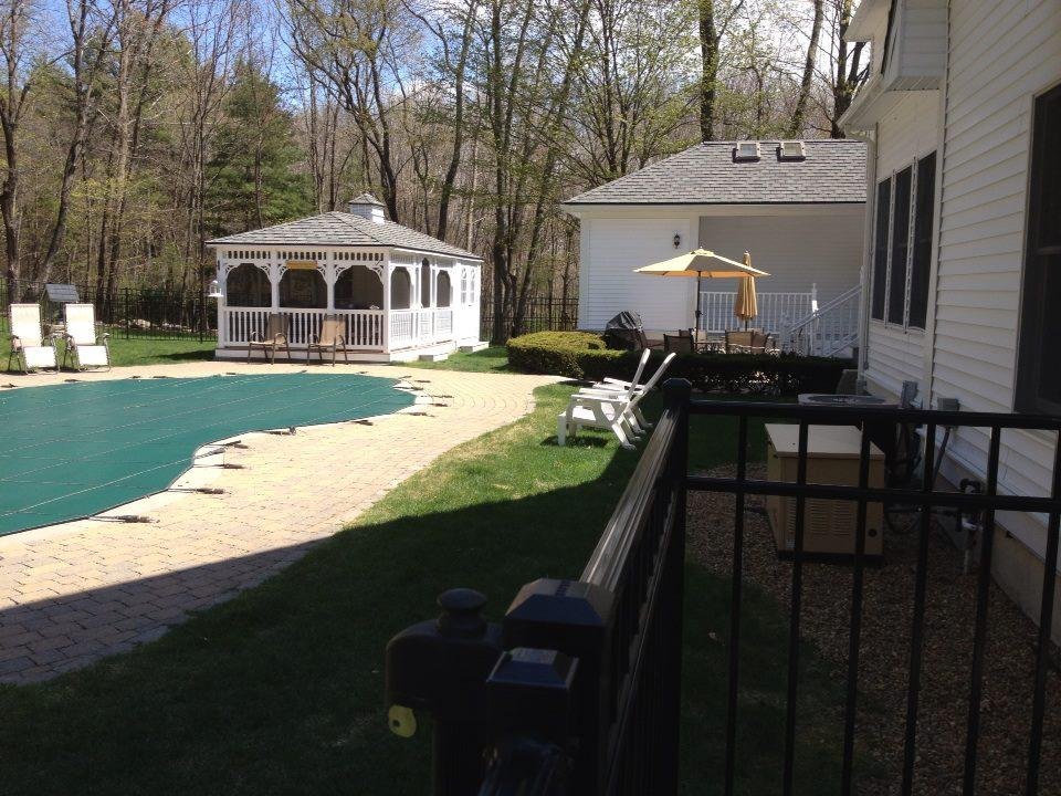 Pool area