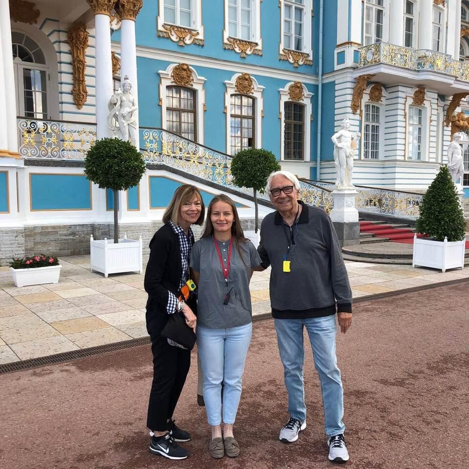 Our tour guide in St. Petersburg. Lidia is simply the smartest and most put together guide we have ever had the pleasure of touring with. Two days and we were all overwhelmed by her knowledge. Call me if you are going to St