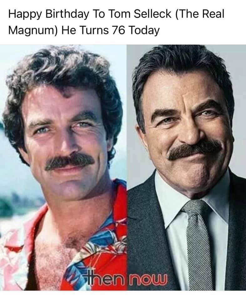 HAPPY BIRTHDAY THOMAS MAGNUM!!!