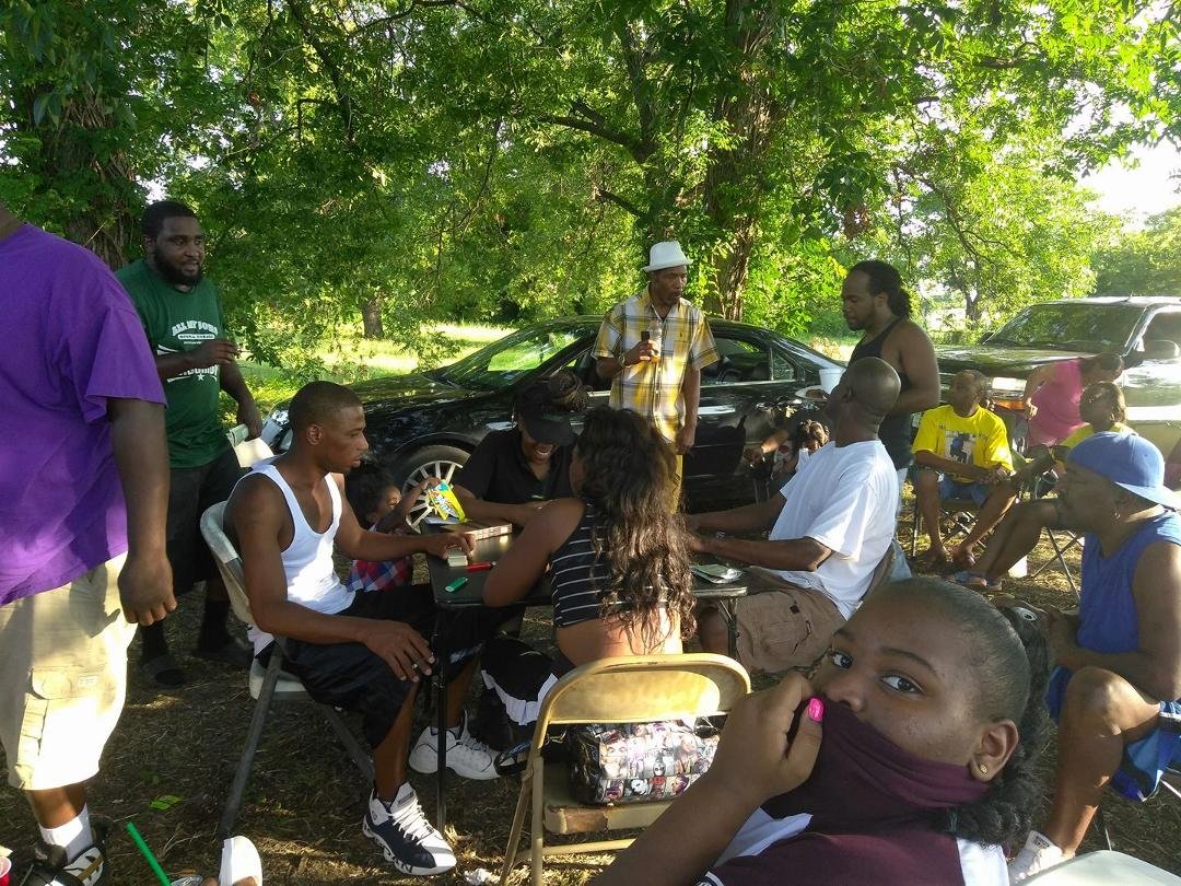 Funky Town Family MC,Uncle Dennis, Baby Girl Clemons!!! Me and grannybaby will always remember our fun gathering with Family!:)