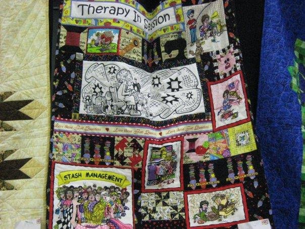 This quilt just had to be there